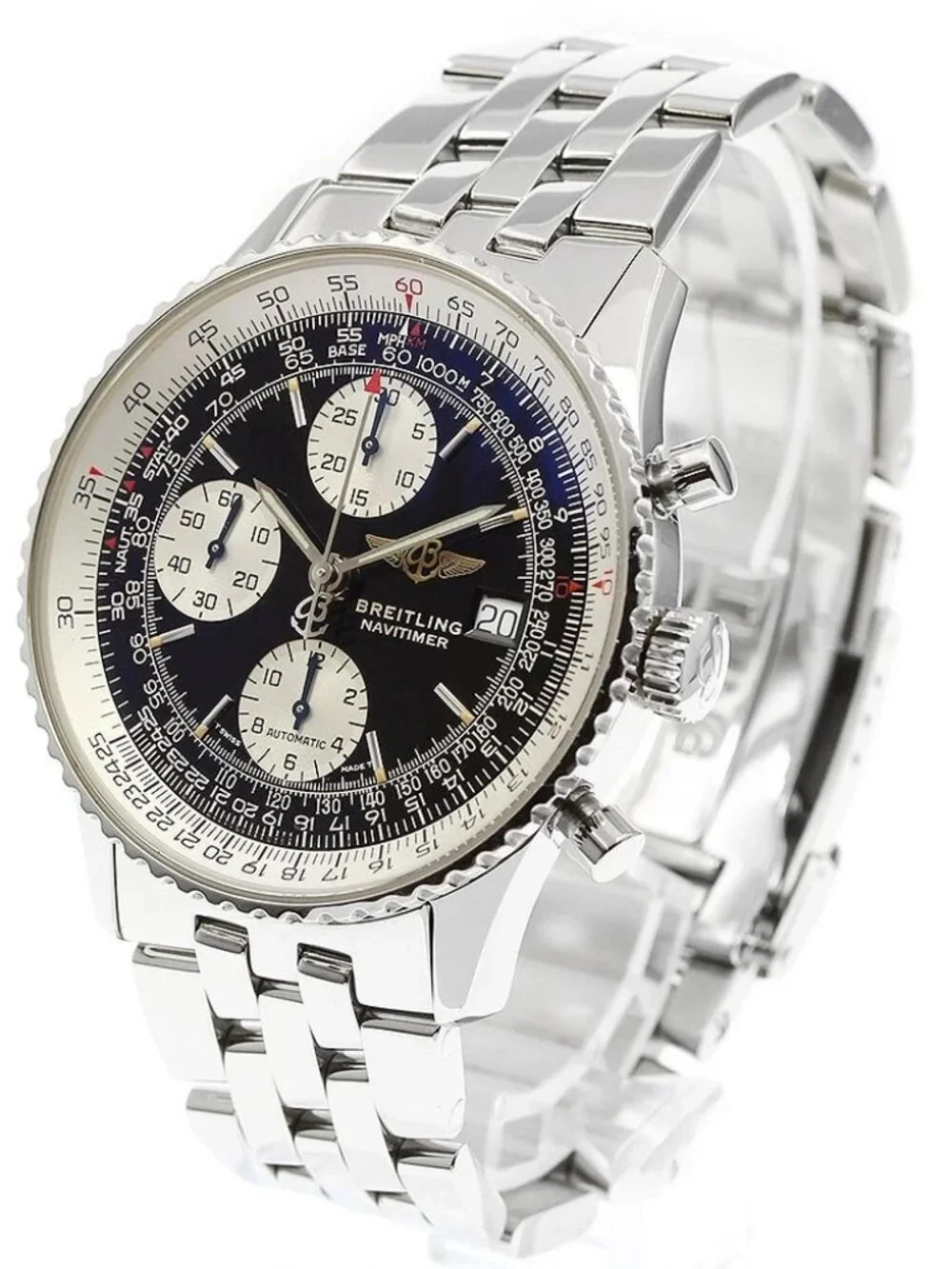 BREITLING Old Navitimer A13022 Date Chronograph Automatic Men's Watch_972453